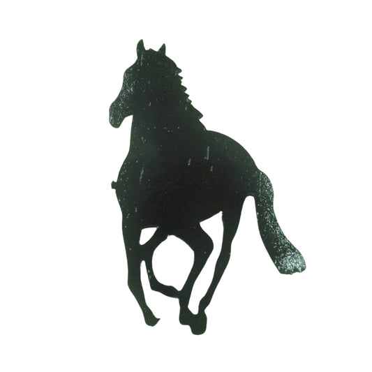 Precut glass shape of horse #2.