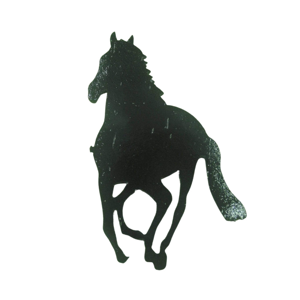 Precut glass shape of a horse #2.