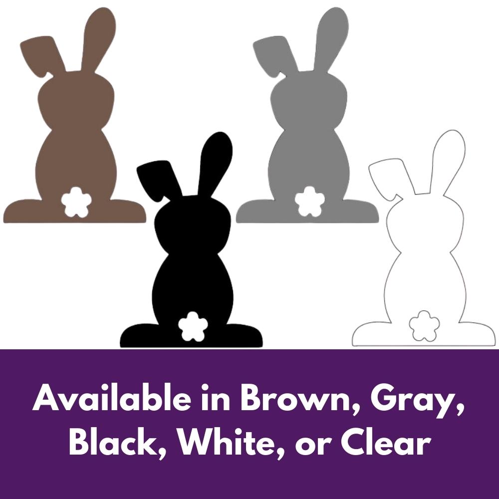 Fused Glass Rabit Rabbit with Tail Precut - COE 96 – Fuse Muse Fused Glass