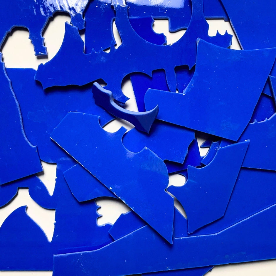 Fusible Scrap Glass COE 96 Fuse Muse Fused Glass