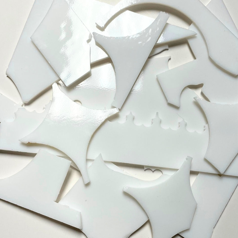 Fusible Scrap Glass COE 96 Fuse Muse Fused Glass