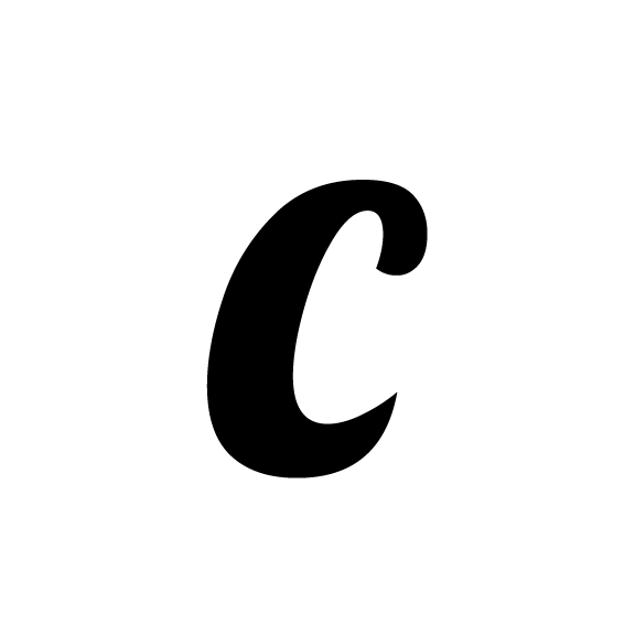 Alphabet Lowercase Letters Precut Glass Shape - Lobster Font - Black COE 90