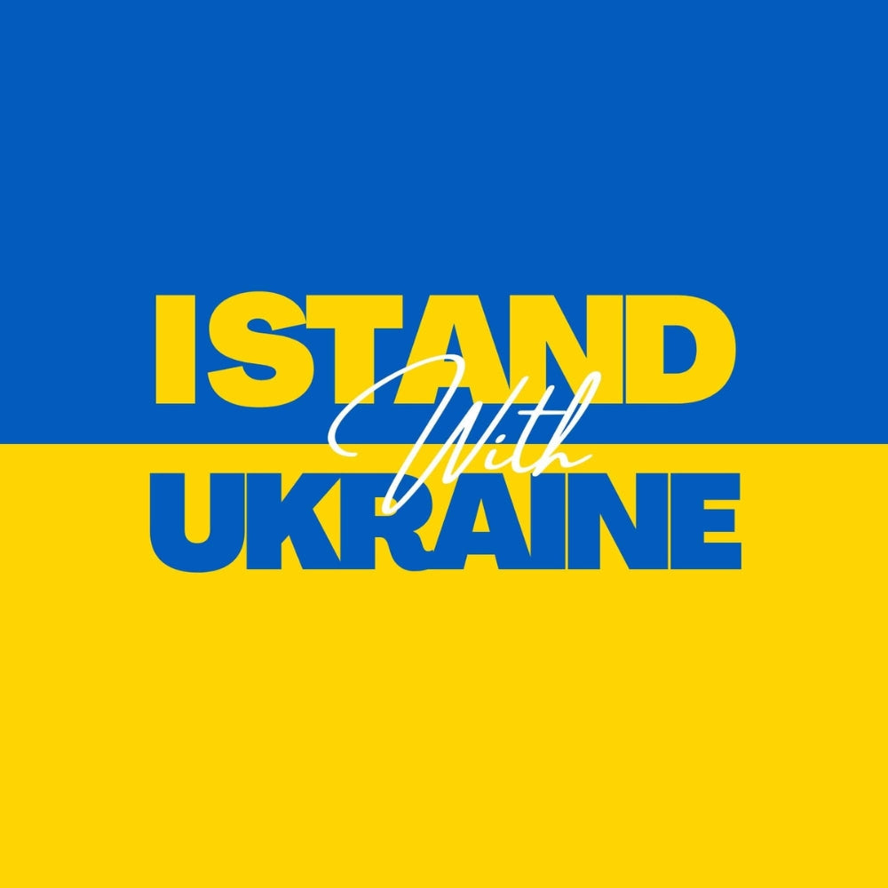 I Stand With Ukraine support.