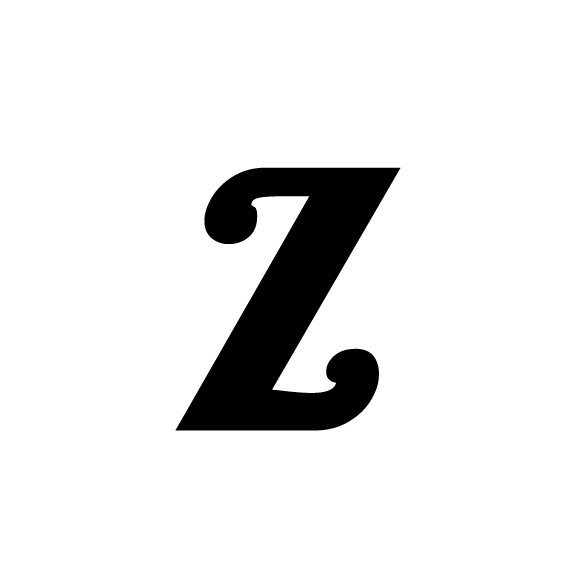 Alphabet Lowercase Letters Precut Glass Shape - Lobster Font - Black COE 96