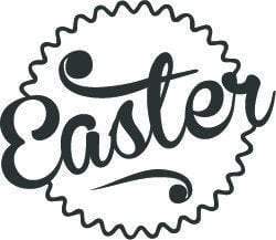 Easter Silkscreen Stencil