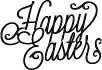 Happy Easter Silk Screen Stencil