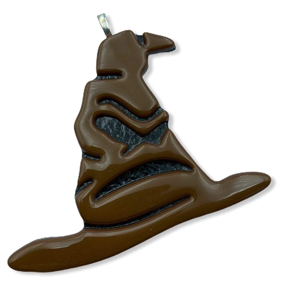 Sorting Hat Fused Glass Ornament