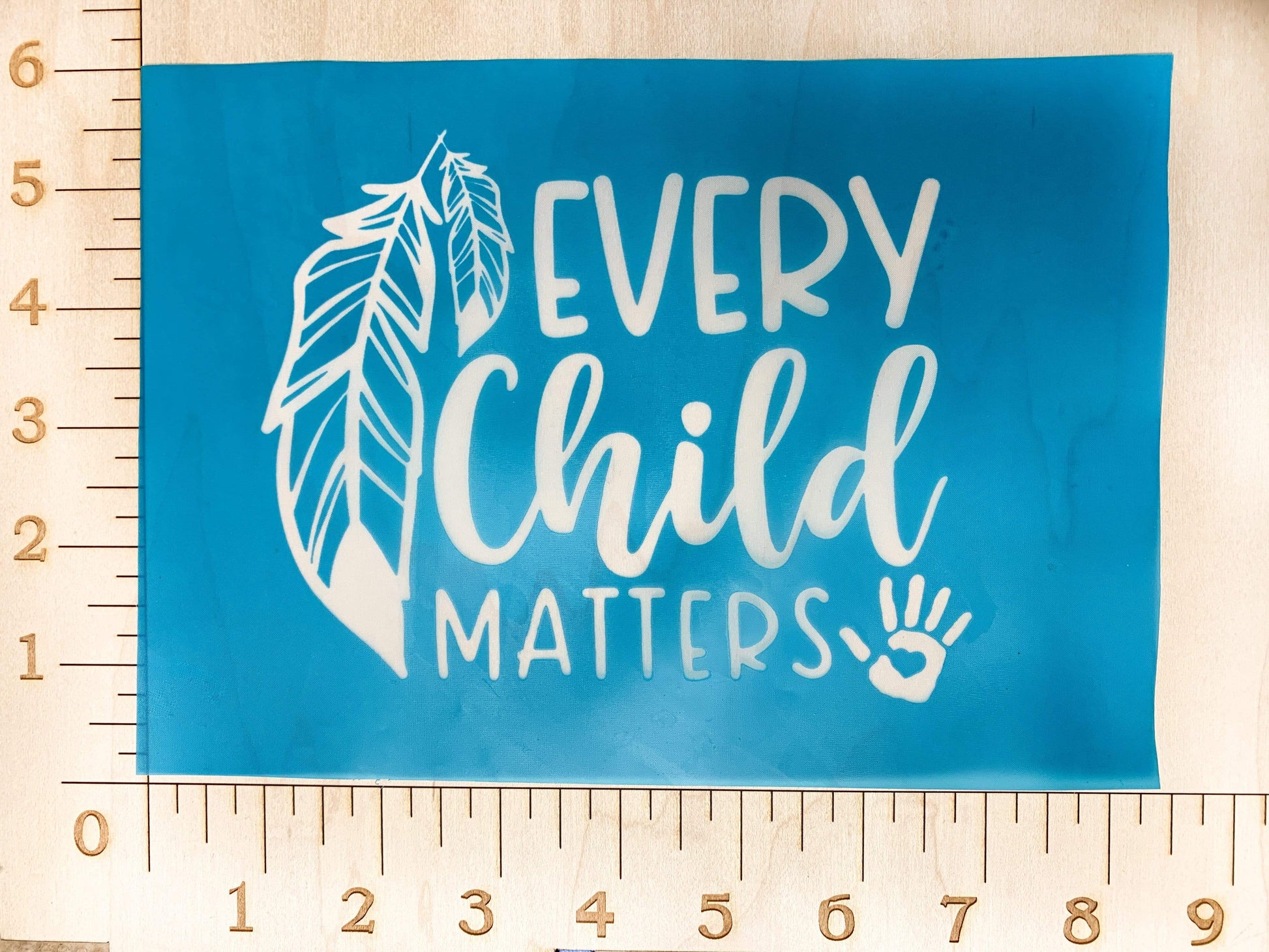 Every Child Matters Silk Screen Stencil – Fuse Muse Fused Glass