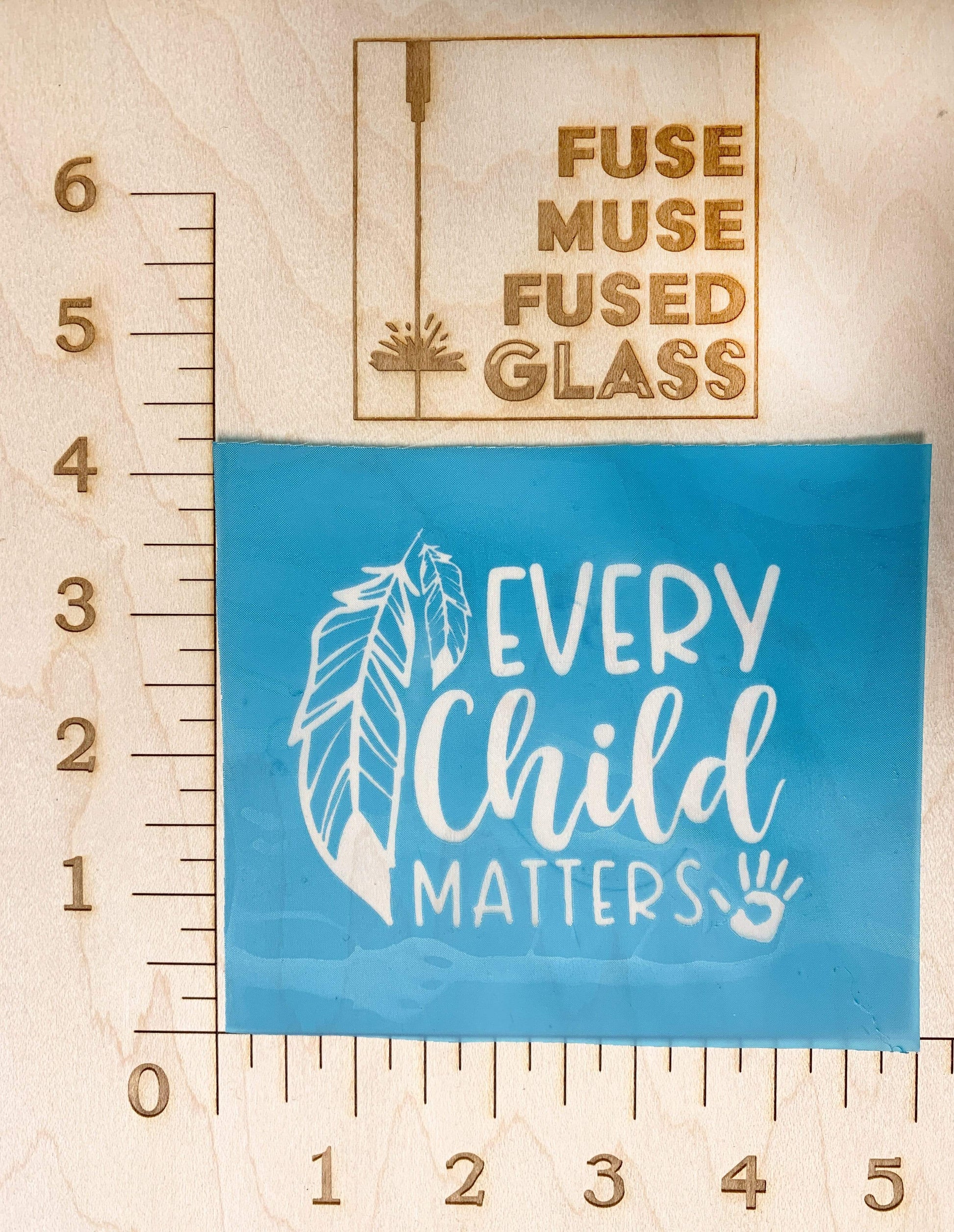 Every Child Matters Silk Screen Stencil – Fuse Muse Fused Glass