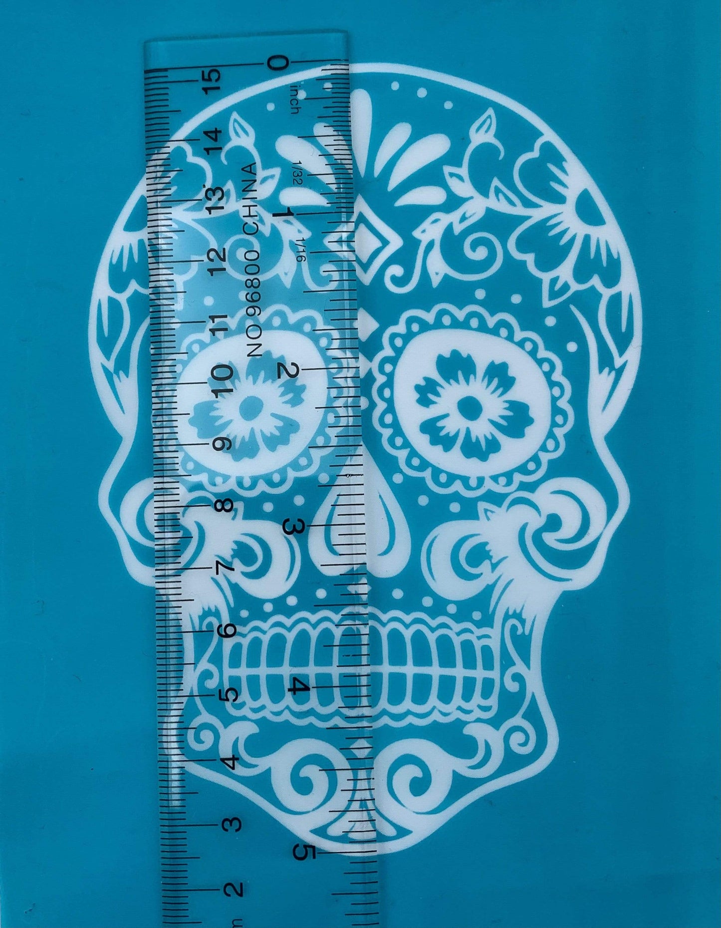 Sugar Skull Silk Screen Stencil